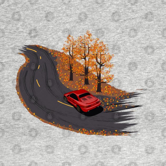 MR2 Autumn Drive by AutomotiveArt
